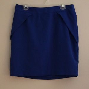 Blue Mini Skirt